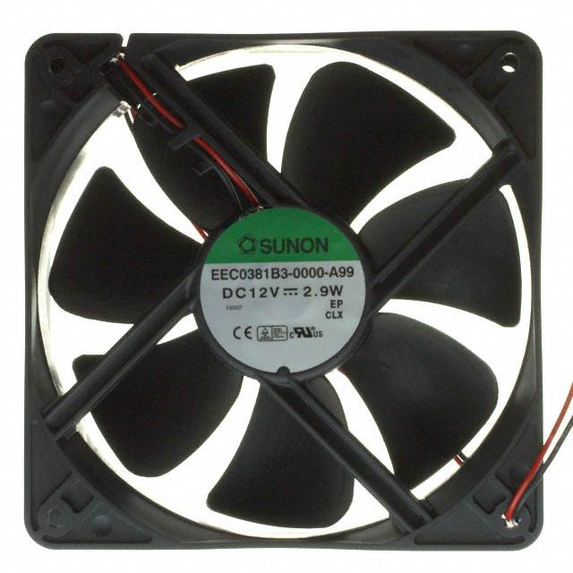 EEC0381B3-000U-A99 Sunon Fans FAN AXIAL 120X38MM 12VDC WIRE