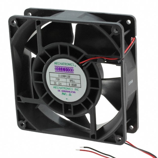 G1338M12B-FSR Mechatronics Fan Group FAN AXIAL 127X38MM 12VDC