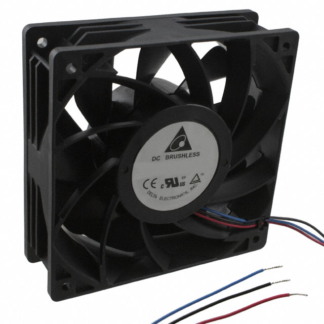 PFR1212DHE-F00 Delta Electronics FAN AXIAL 120X38MM 12VDC WIRE