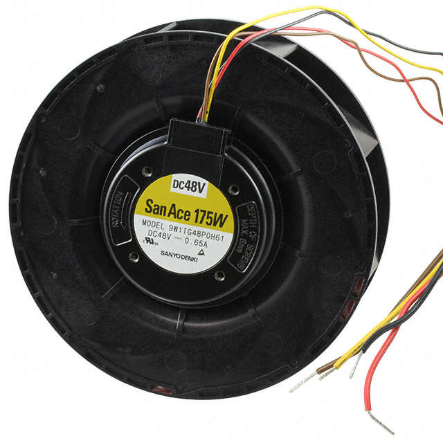 9W1TG48P0H61 Sanyo Denki America Inc. FAN 175X69MM 48VDC IP54 CENT