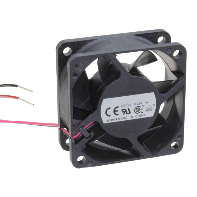 AUB0612M-A Delta Electronics 60X60X25MM 12V DC FAN