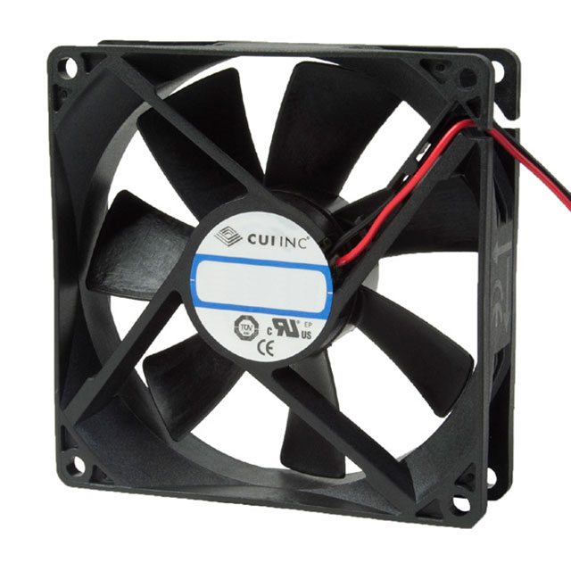 CFM-9225-13-20 CUI Inc. DC AXIAL FAN, 92 MM SQUARE, 25 M