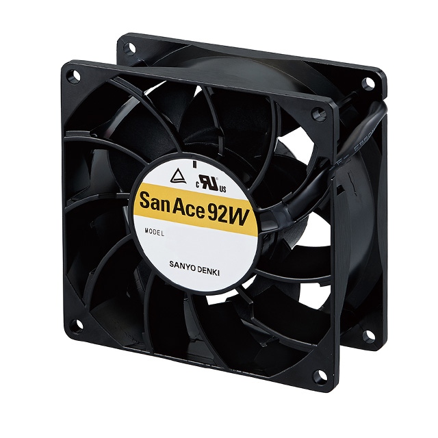 9WL0948P1F601 Sanyo Denki America Inc. FAN 92X38MM 48VDC IP68 TACH/PWM