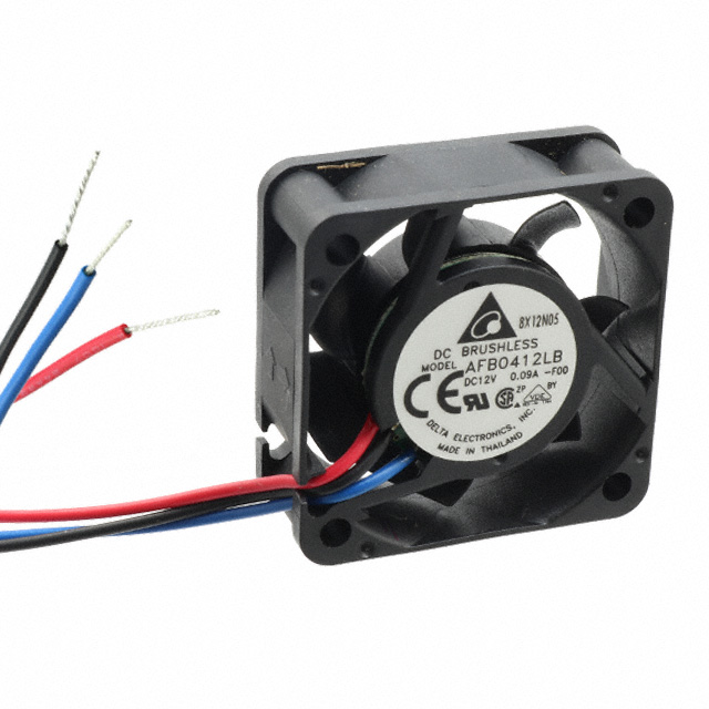 AFB0412LB-F00 Delta Electronics 40X40X15MM 12DC FAN W/SPEED SENS