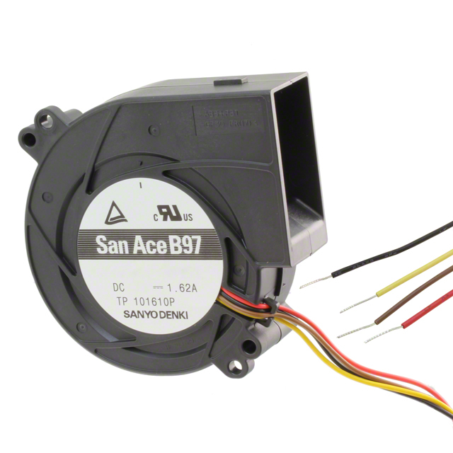 9BMB24K201 Sanyo Denki America Inc. EC AXIAL 97X33MM TACH