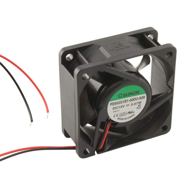 PE60251B1-000U-A99 Sunon Fans FAN AXIAL 60X25MM 12VDC WIRE