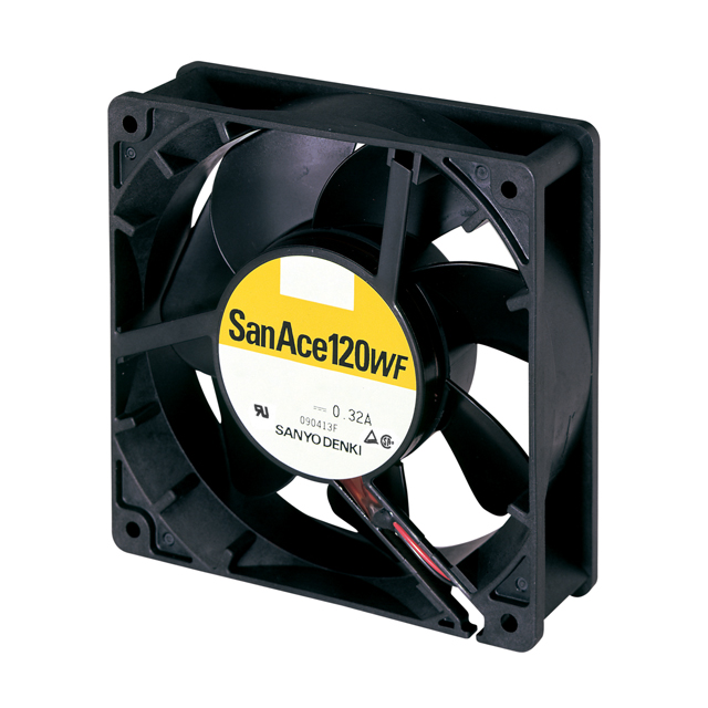 9WF1224H101 Sanyo Denki America Inc. FAN 120X38MM 24VDC OILPROOF TACH