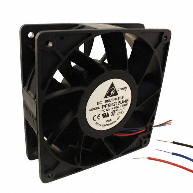 PFB1212UHE-T50F Delta Electronics FAN AXIAL 120X38MM 12VDC WIRE