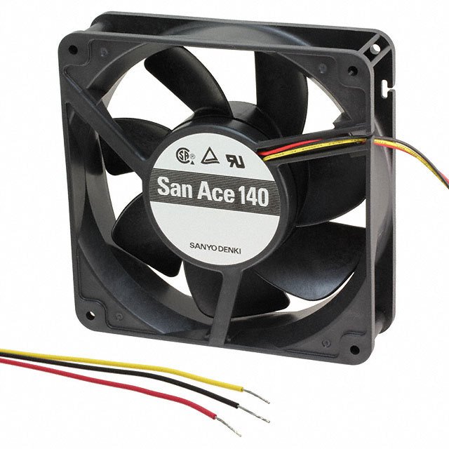 109P1412H101 Sanyo Denki America Inc. FAN 140X38MM 12VDC TACH