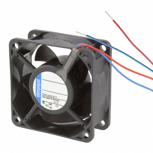 632NU ebm-papst Inc. FAN AXIAL 12VDC 60X25MM IP68
