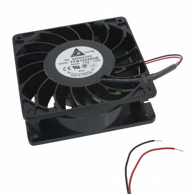 FFB1224XHE-TM50 Delta Electronics FAN AXIAL 120X38MM 24VDC WIRE