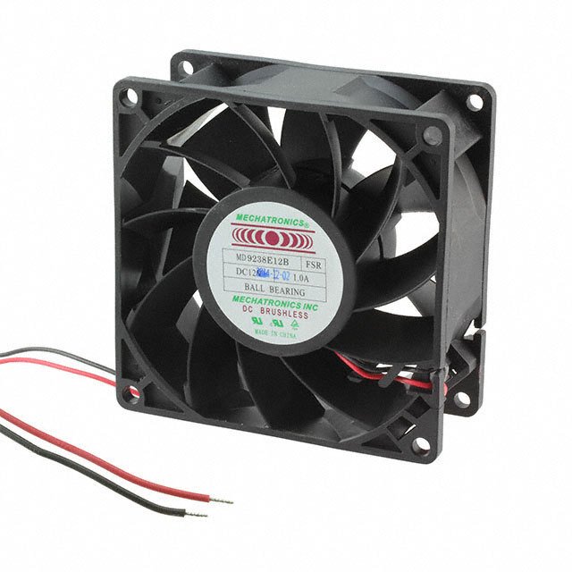 MD9238E12B-FSR Mechatronics Fan Group FAN AXIAL 92X38MM 12VDC
