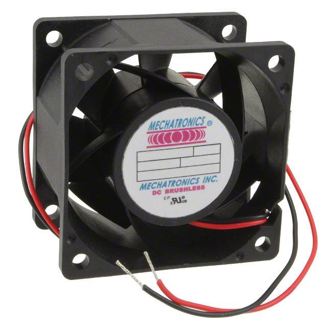 MQ6038E12B-FSR Mechatronics Fan Group FAN AXIAL 60X38MM 12VDC