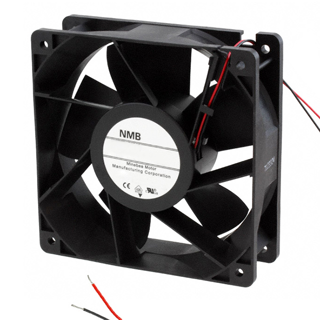 12038GE-12N-YA-F0 NMB Technologies Corporation FAN AXIAL 120X38MM 12VDC WIRE