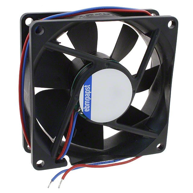 8412NGH ebm-papst Inc. FAN AXIAL 80X25.4MM 12VDC WIRE