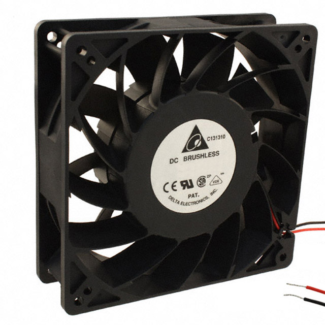 FFB1324VHE-B Delta Electronics FAN AXIAL 127X38MM 24VDC WIRE