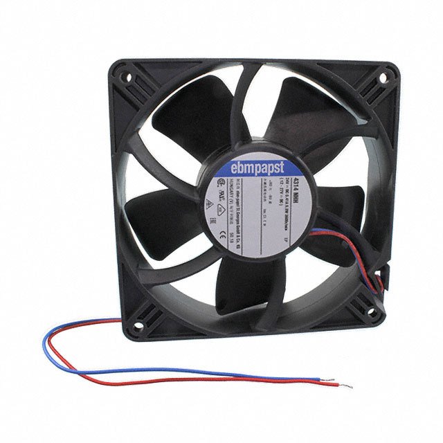 4314NHH ebm-papst Inc. FAN AXIAL 119X32MM 24VDC WIRE