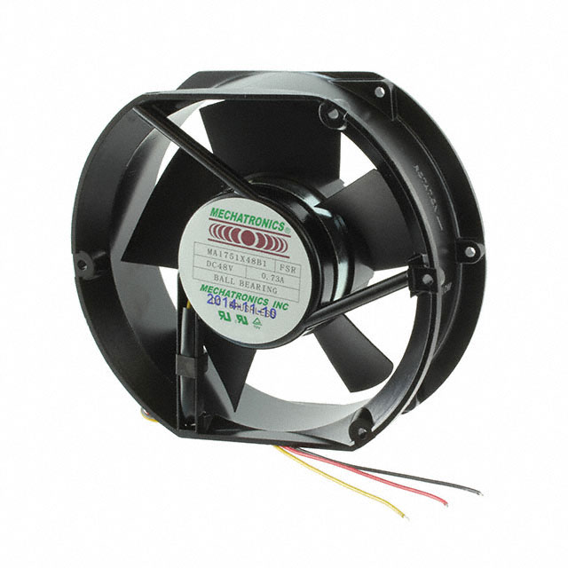 MA1751X48B1-FSR Mechatronics Fan Group FAN AXIAL 172X150X51MM 48V TACH