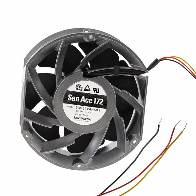 9GV5724H501 Sanyo Denki America Inc. FAN 172X51MM 24VDC SDCUT RBLS