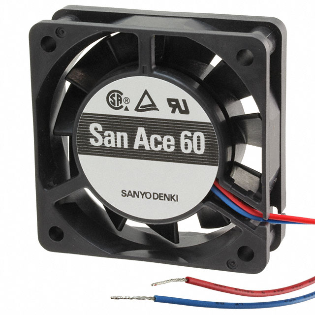 109P0624M602 Sanyo Denki America Inc. FAN 60X20MM 24VDC