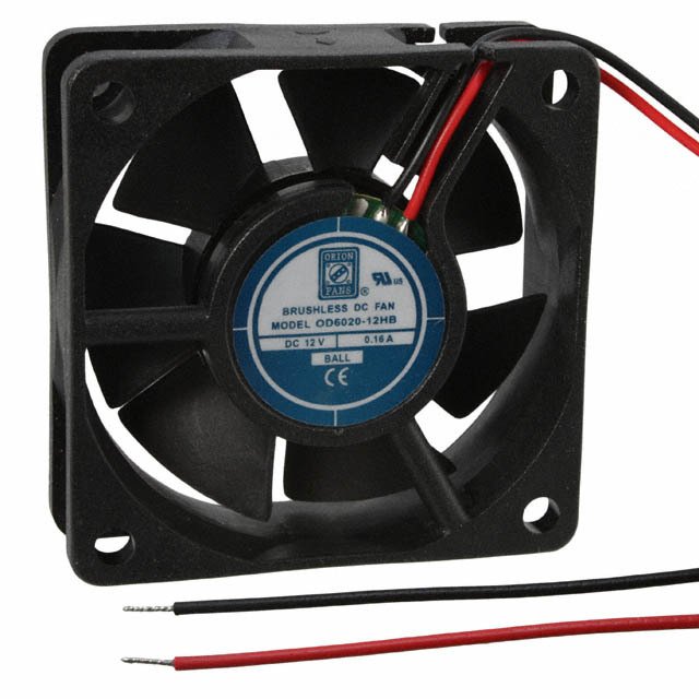 OD6020-12HB Orion Fans FAN AXIAL 60X20MM 12VDC WIRE