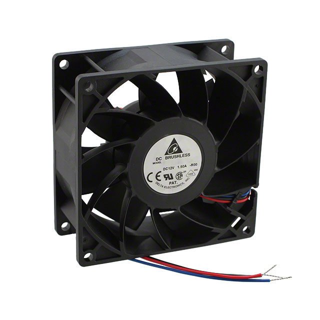 FFB0912EHE-R00 Delta Electronics FAN AXIAL 92X38MM 12VDC WIRE