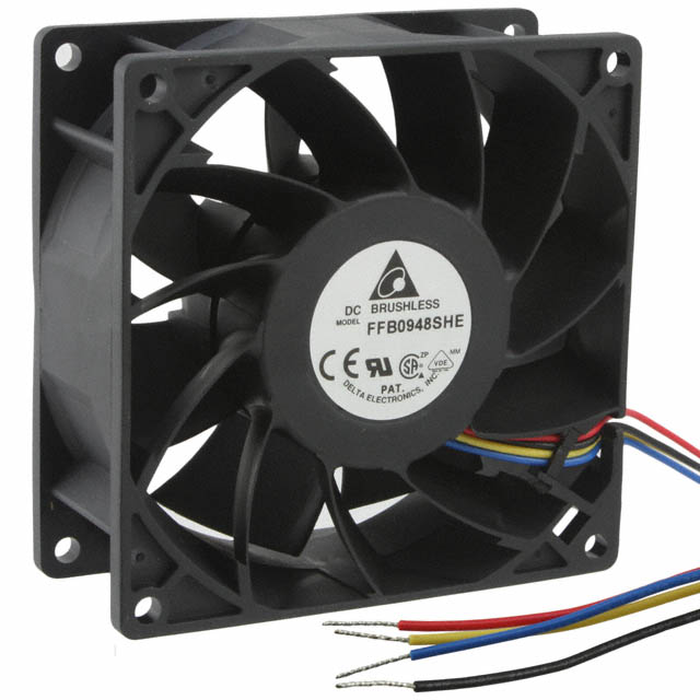 FFB0948SHE-TP28 Delta Electronics FAN AXIAL 92X38MM 48VDC WIRE