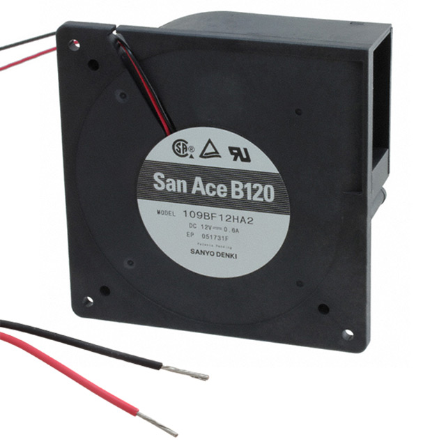 109BF12HA2 Sanyo Denki America Inc. BLOWER 120X32MM 12VDC