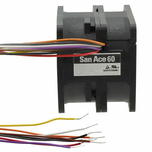 9CRA0612P6G001 Sanyo Denki America Inc. FAN 60X56MM 12VDC TACH,PWM