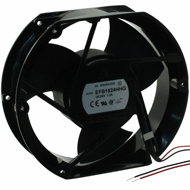 EFB1524HHG Delta Electronics FAN AXIAL 172X50.8MM 24VDC WIRE