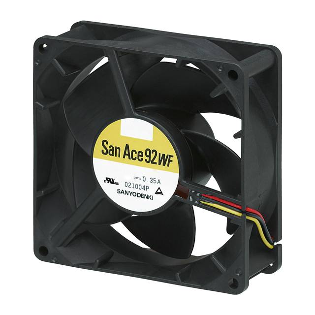 9WF0924H201 Sanyo Denki America Inc. FAN 92X32MM 24VDC OIL PROOF TACH