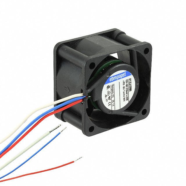 412J/2H ebm-papst Inc. FAN AXIAL 40X25.4MM 12VDC
