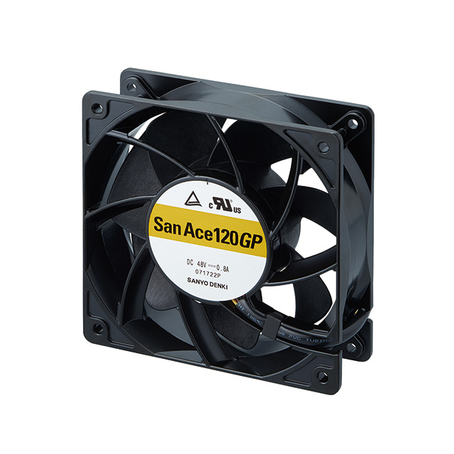 9GP1224P1G001 Sanyo Denki America Inc. FAN AXIAL 120X38MM 24VDC WIRE
