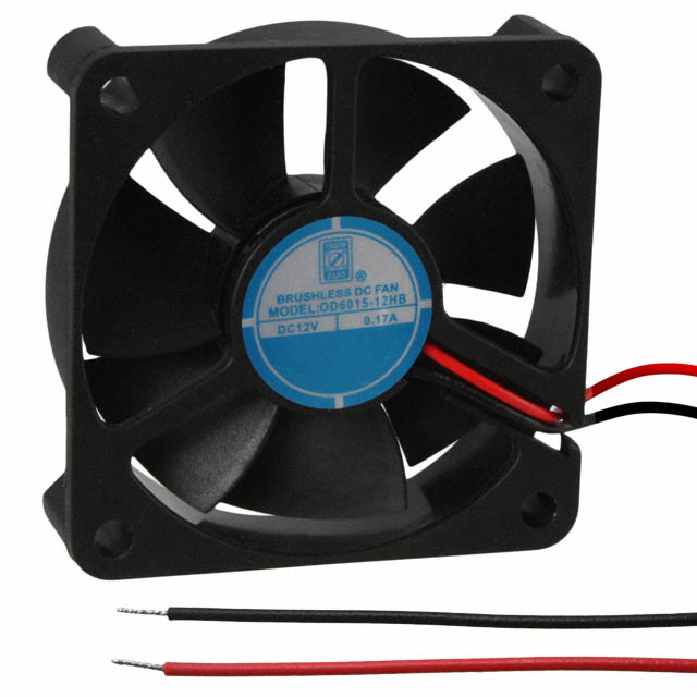 OD6015-12HB Orion Fans FAN AXIAL 60X15MM 12VDC WIRE
