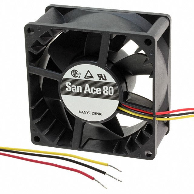 9S0812F401 Sanyo Denki America Inc. FAN 80X25MM 12VDC TACH