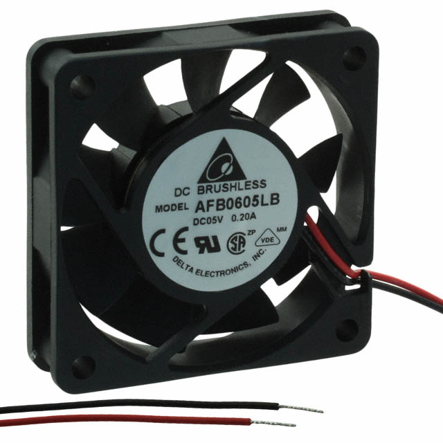 AFB0605LB Delta Electronics FAN AXIAL 60X15MM BALL 5VDC WIRE