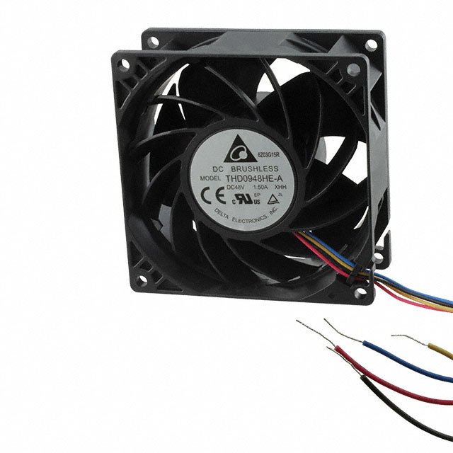 THD0948HE-AXHH Delta Electronics 92X92X38MM 48V DC FAN W/PWM, SPE