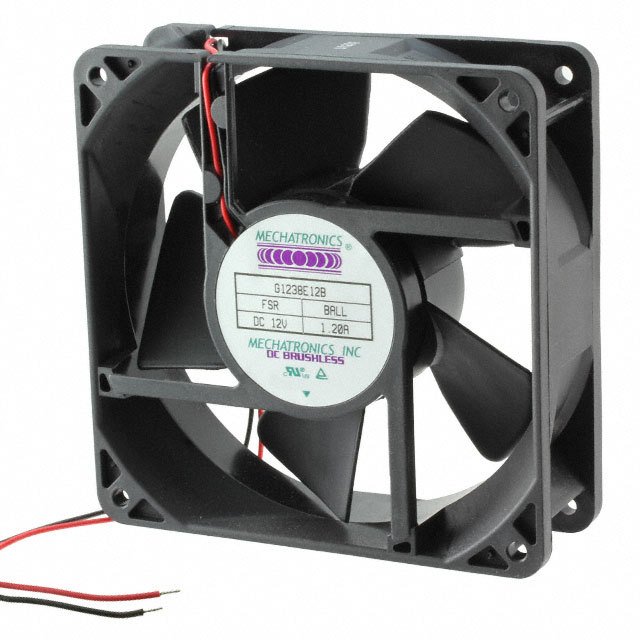 G1238E12B-FSR Mechatronics Fan Group FAN AXIAL 120X38MM 12VDC
