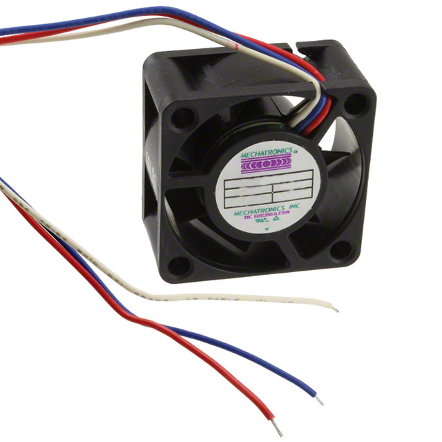 G4020H12B1-RSR-L18 Mechatronics Fan Group FAN AXIAL 40X20MM 12VDC WIRE