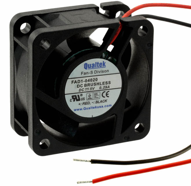 FAD1-04020CHMW11 Qualtek FAN AXIAL 40X20MM 12VDC WIRE