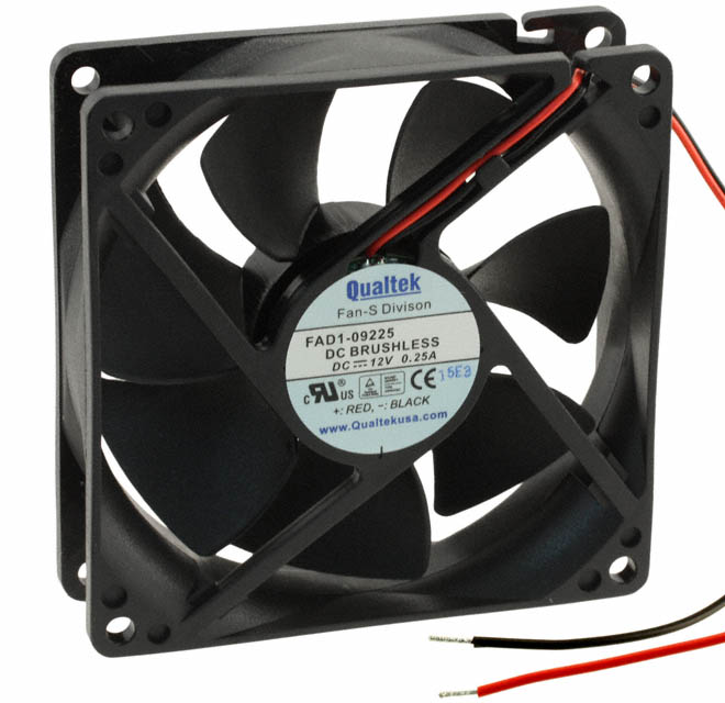 FAD1-09225DBHW11 Qualtek FAN AXIAL 92.5X25MM 24VDC WIRE