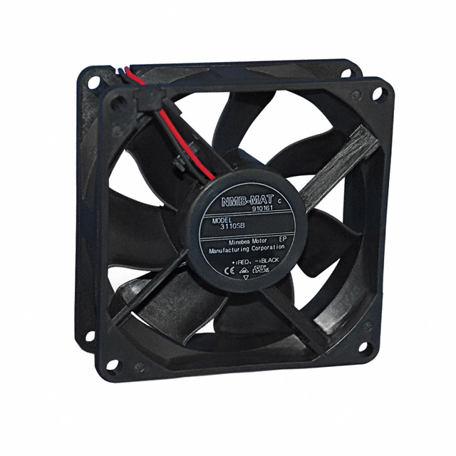 08025SA-24N-ET-00 NMB Technologies Corporation FAN AXIAL 80X25MM 24VDC WIRE
