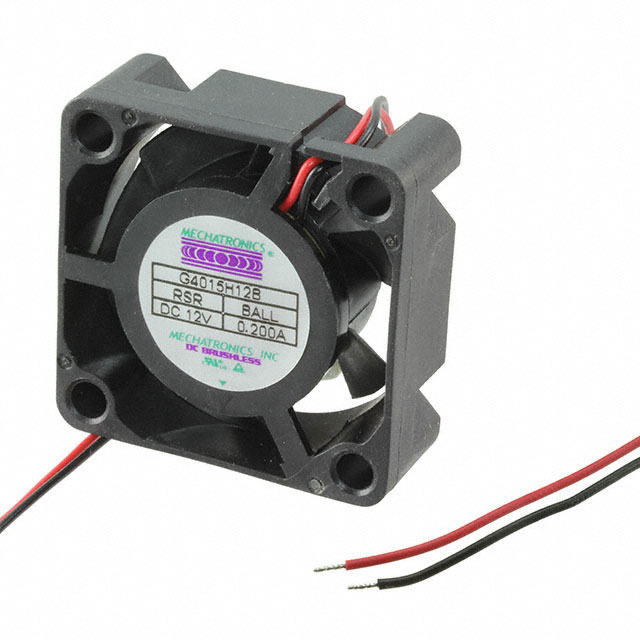 G4015L12B-RSR Mechatronics Fan Group FAN AXIAL 40X15MM 12VDC