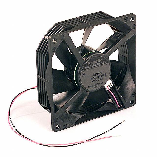 FBL09A24U1A NMB Technologies Corporation FAN AXIAL 92X25.5MM 24VDC WIRE