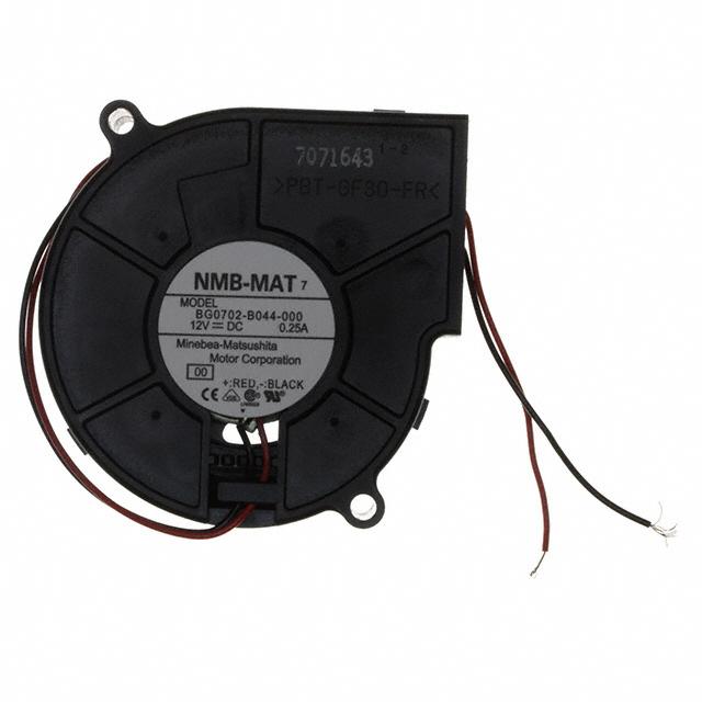 BG0702-B04-400-0 NMB Technologies Corporation FAN BLOWER 75.7X25MM 12VDC WIRE