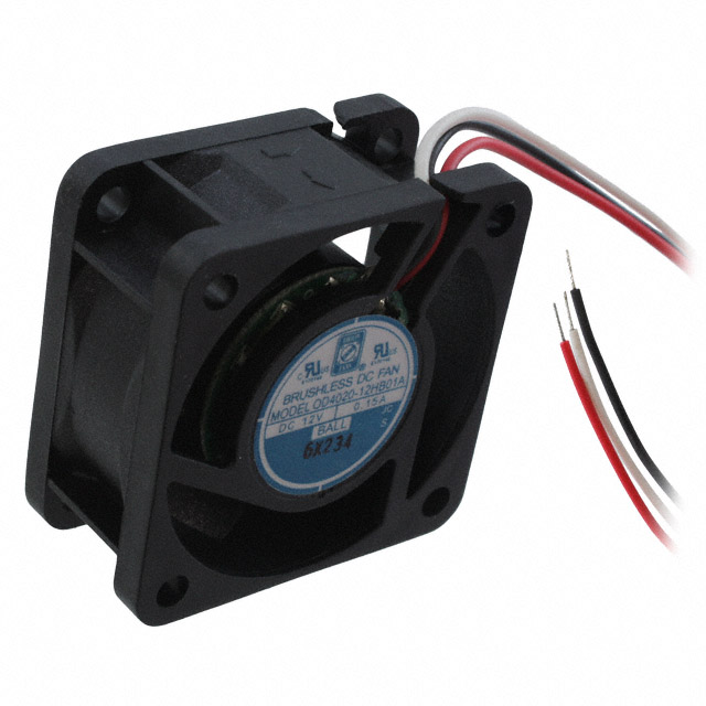 OD4020-12HB01A Orion Fans FAN AXIAL 40X20MM 12VDC WIRE