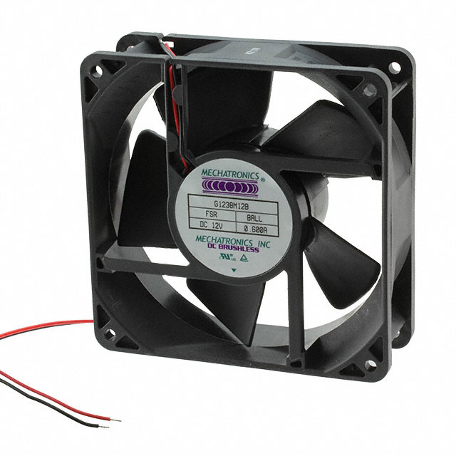 G1238E24B-FSR Mechatronics Fan Group FAN AXIAL 120X38MM 24VDC
