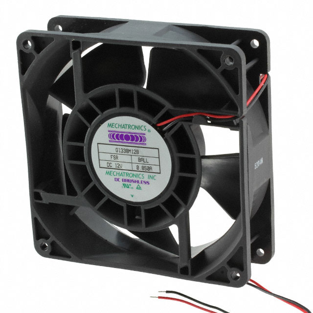 G1338S12B-FSR Mechatronics Fan Group FAN AXIAL 127X38MM 12VDC