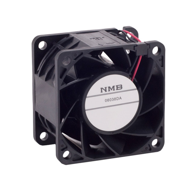 06038DA-12R-EA-D0 NMB Technologies Corporation FAN 12VDC 60X38MM 2WR