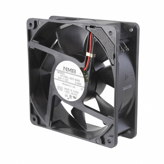 4715KL-05T-B40-P00 NMB Technologies Corporation FAN AXIAL 119X38.4MM 24VDC TERM